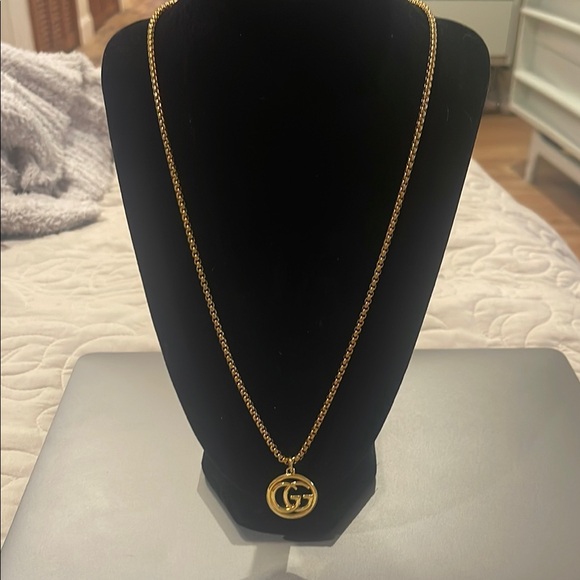 Gold Pendant Necklace - Picture 2 of 3